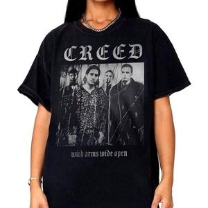 Creed Band Tour With Arms Wide Open Rock Music Fan Gift T-Shirt